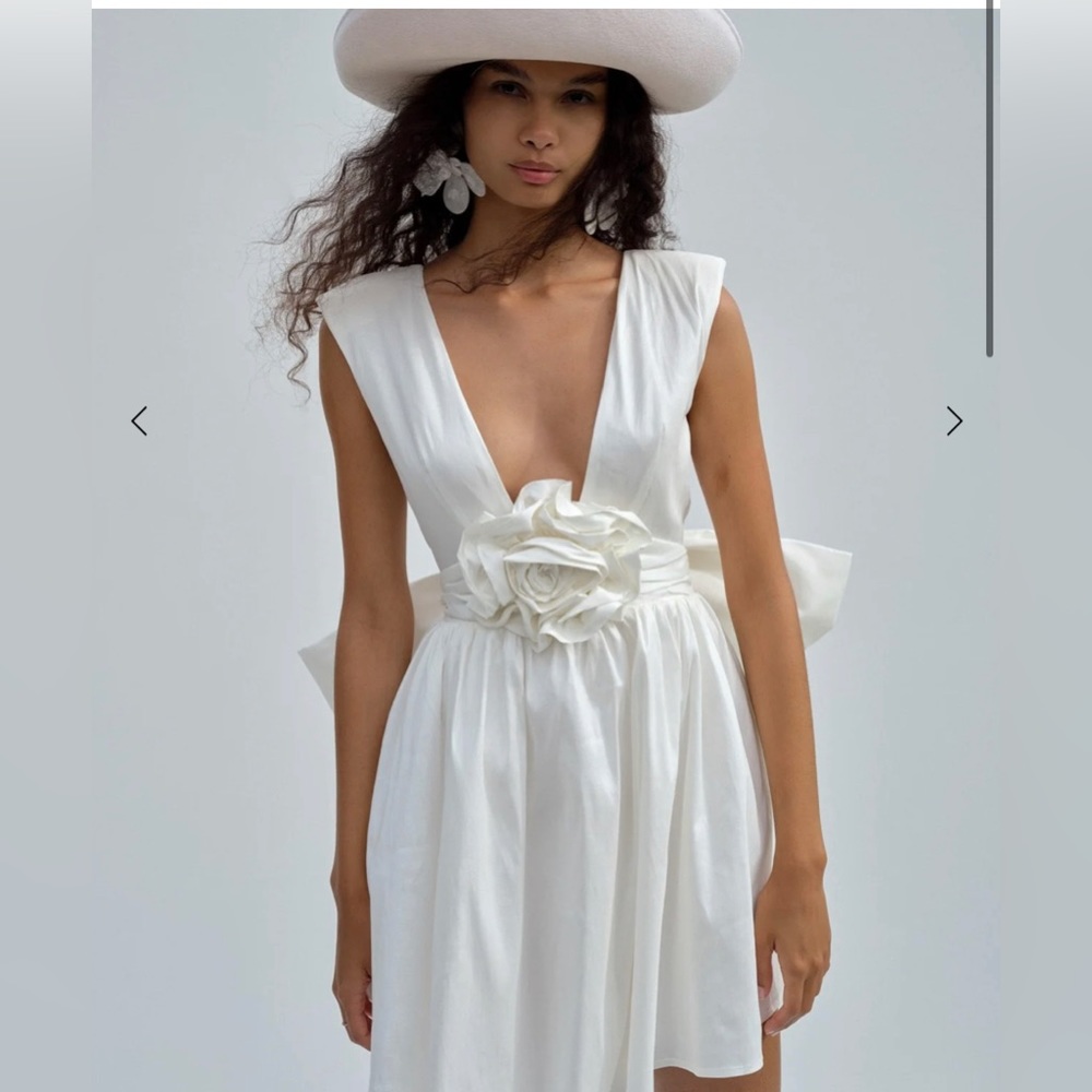 For Love And Lemons Rose Mini Dress